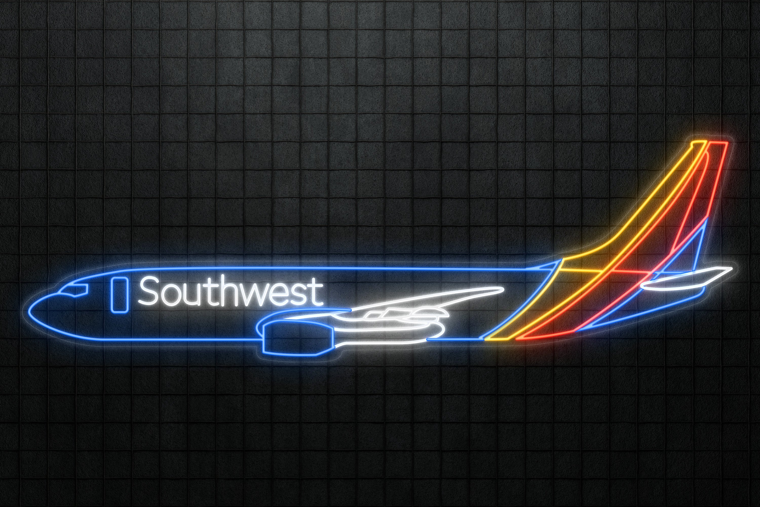 60”x20” Southwest Neon Sign